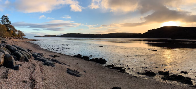 Kippford Beach, Urr Estuary
