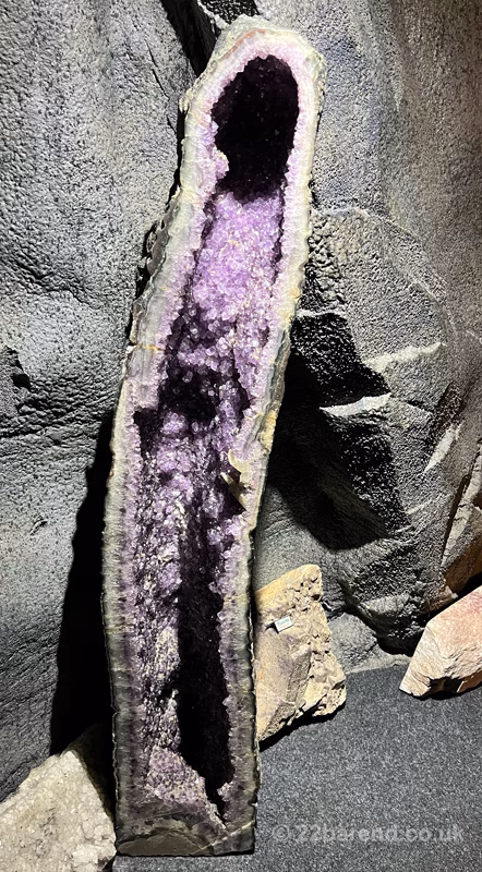 Geode on display