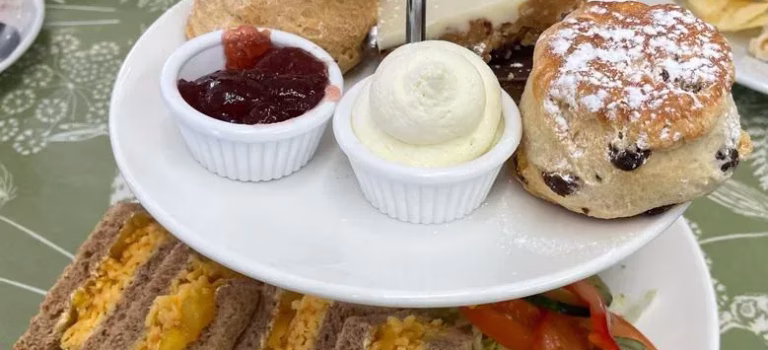 Afternoon Tea at The Olive Tree Tearoom, Dalbeattie