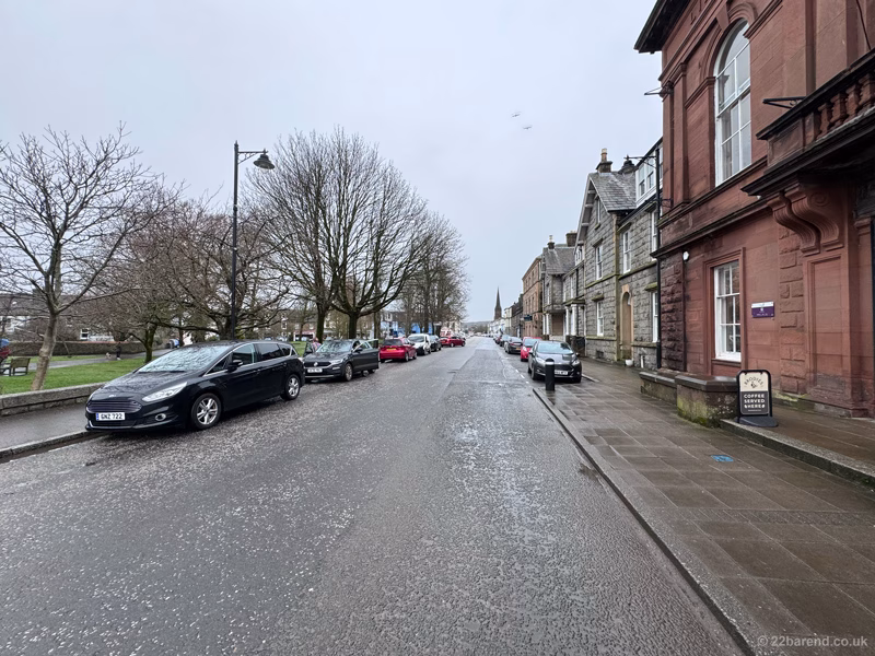 Kirkcudbright Town Hall on St Mary Street