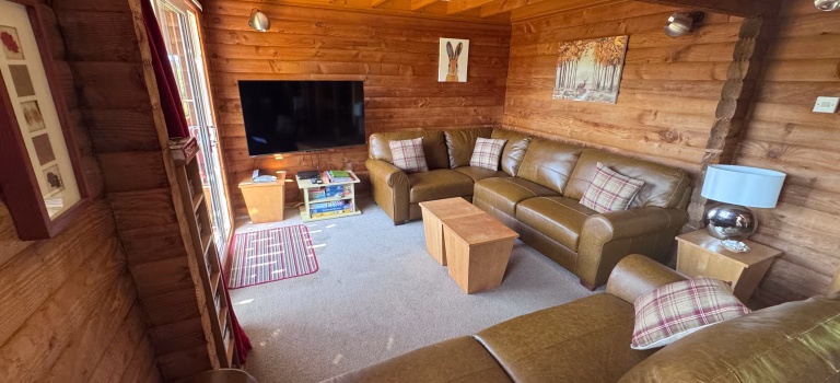 Leather sofas at Serenity 22 Barend