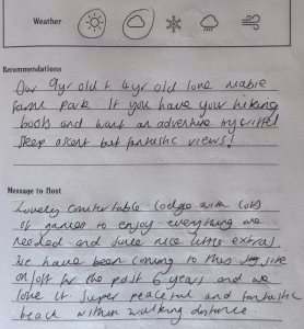 Review of a holiday at Serenity 22 Barend from G family, Peak District